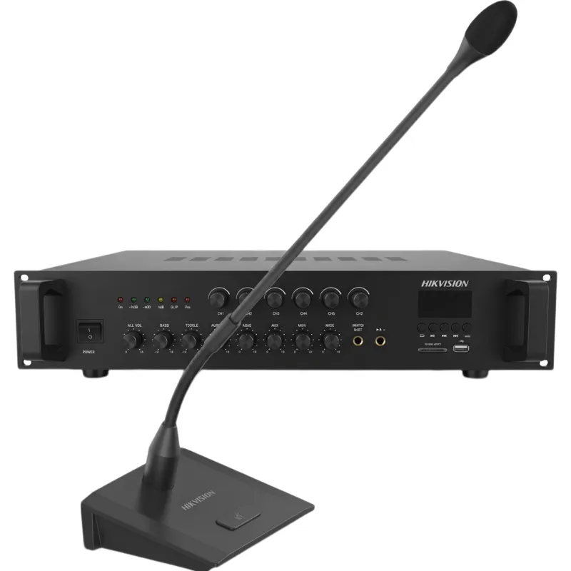 Kit de amplificador de Audio + Micrófono | Voceo | Música ambiental