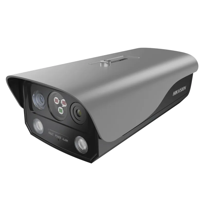 (HikFire) Cámara IP de Detección Térmica de Incendios / Detección de Llamas y Temperaturas Anormales / 4 Megapíxel (Lente Óptico) + 1 Megapíxel (Lente Térmico) / Compatible con Hik-Connect