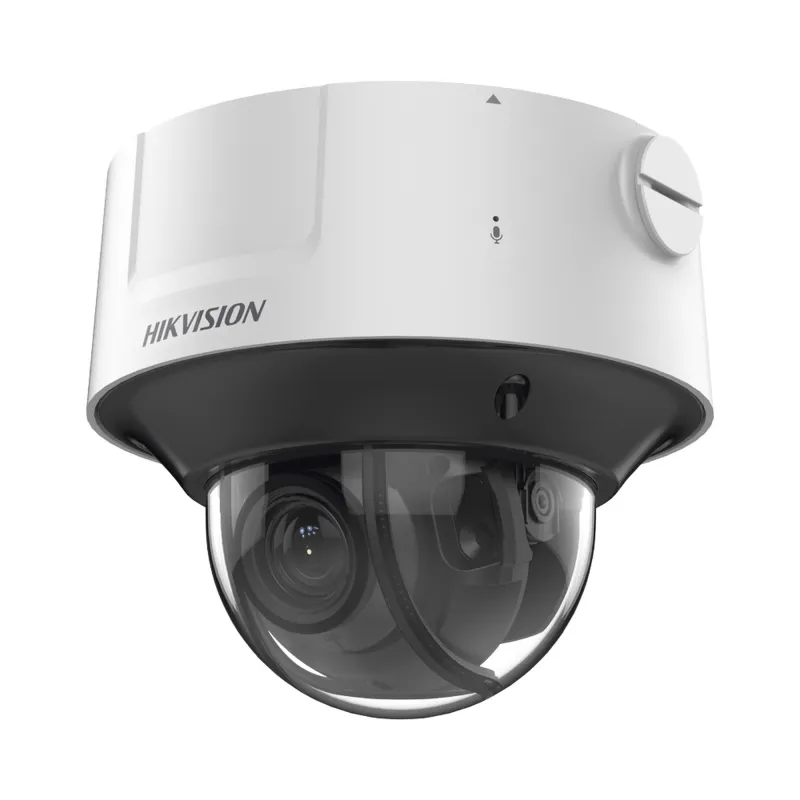 Domo IP 4 Megapixel / Lente Mot. 2.8 a 12 mm / Conteo de Personas / WDR 140 dB / 30 mts IR EXIR / DARKFIGHTER / Exterior IP67 / IK10 / Detección Facial / Búsqueda por Atributos / microSD
