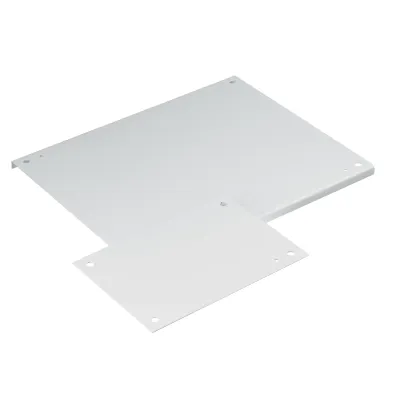 Platina / Placa de Montaje Blanca para Gabinete NEMA de 36 x 36 Pulgadas, Acero Pintado