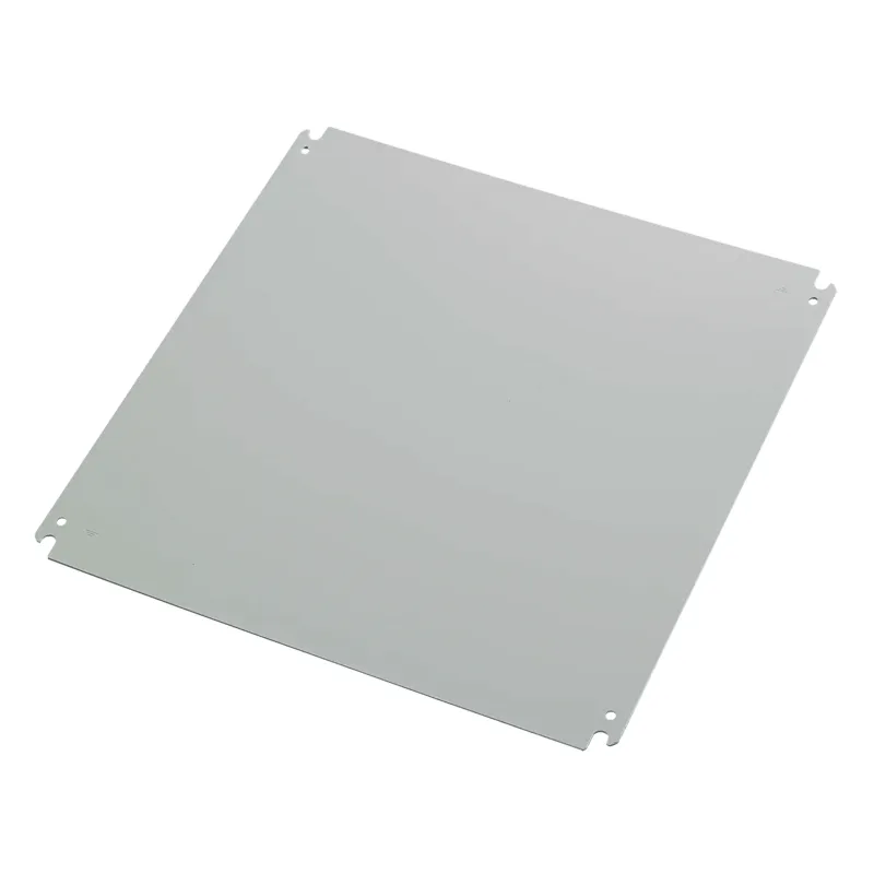 Platina / Panel de Montaje Posterior Acero dulce para Gabinete Concept de 20x20 Pulgadas