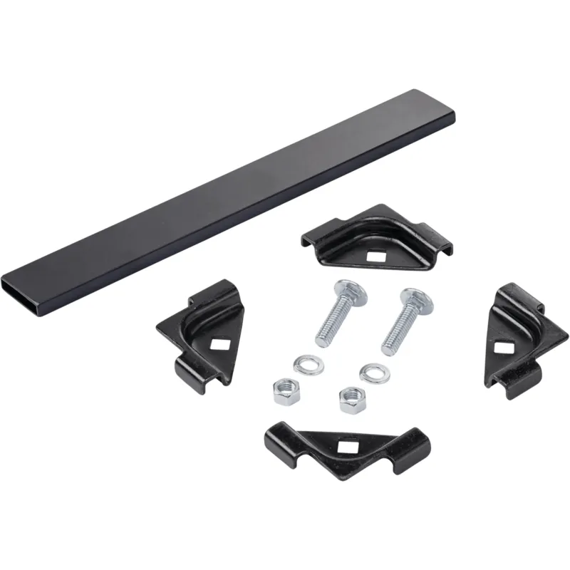 Kit de Remate de Pasacables, Para Escalerillas de 18 in (45.7 cm) de Ancho, de Acero, Color Negro