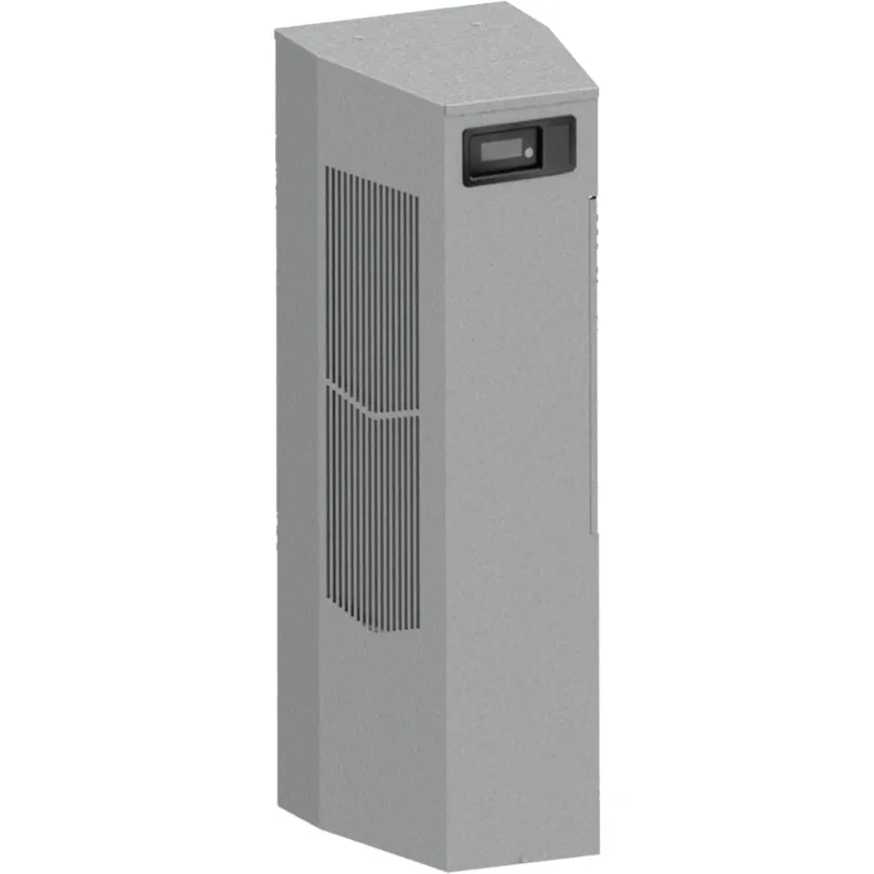 Aire Acondicionado Narrow SpectraCool Interior / 8000 BTU / 115 Vca / 1 Fase / Refrigerante R513A / Acero / Gris Claro RAL 7035 / NEMA 4 / 3R / -40 a 55°C / Montaje Muro Lateral