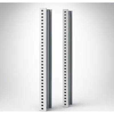 Ángulos de Rack ProTek / 19 UR / Agujeros Cuadrados / 33.25 in (845 mm) / Acero Dulce Galvanizado / Compatible Gabinetes 36 in