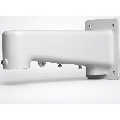 Soporte de Pared para Bala / Aluminio / Rosca 1-1/2' NPT / Serie 35 / Blanco RAL 9003 / Interior y Exterior