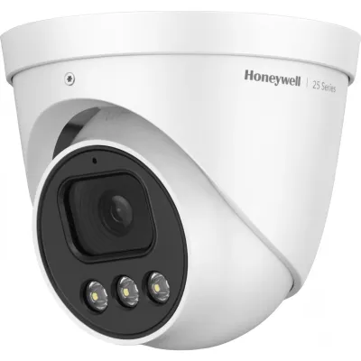 Eyeball IP 4 Megapixel / Lente 2.8 mm / Micrófono Integrado / SMD / Color 24/7 / Dual Light (30 mts IR + 15 mts Luz Blanca) / IP66 / IK10 / PoE / NDAA / Serie 25