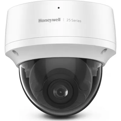 Domo IP 4 Megapixel / Lente Mot. 2.7 a 13.5 mm / Micrófono Integrado / SMD / 40 mts IR / IP66 / IK10 / PoE / NDAA / Serie 25