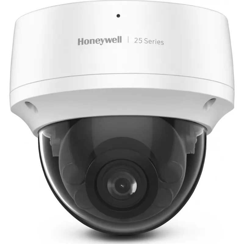 Domo IP 4 Megapixel / Lente Mot. 2.7 a 13.5 mm / Micrófono Integrado / SMD / 40 mts IR / IP66 / IK10 / PoE / NDAA / Serie 25