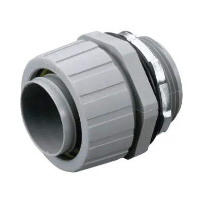 Conector Recto de Nylon de 1" para Tubería Liquidtight Polytuff.