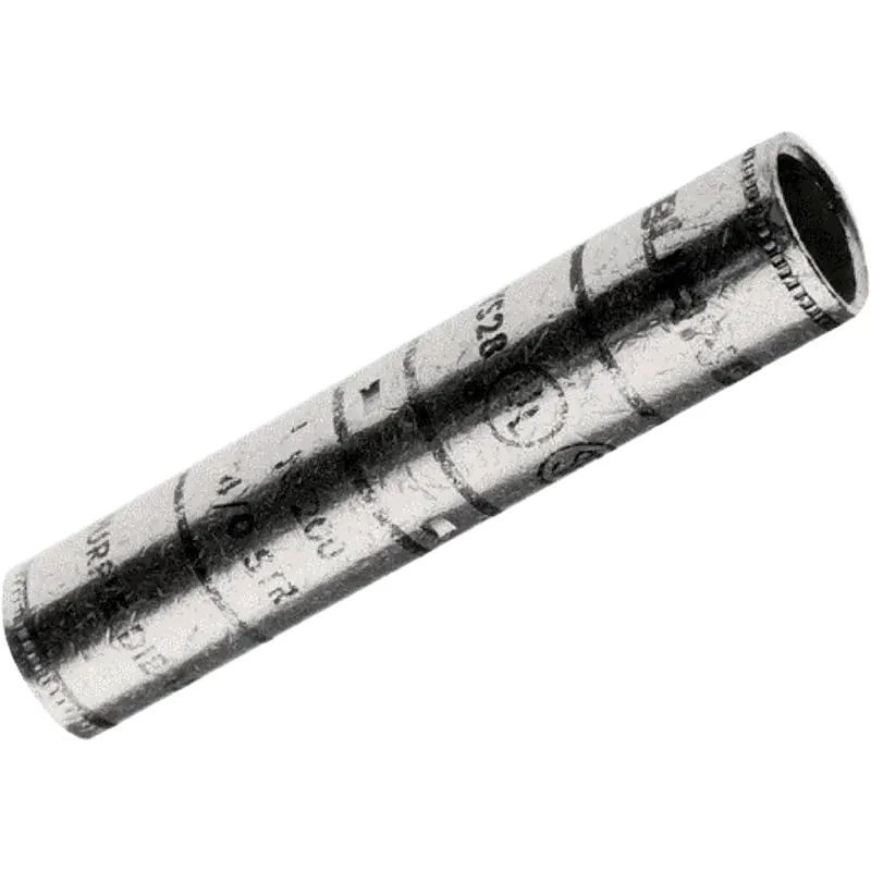 Empalme de Compresión de Cobre / Barril Largo / 6 AWG / Estañado / 35 kV / HYLINK™ / Azul / UL / CSA
