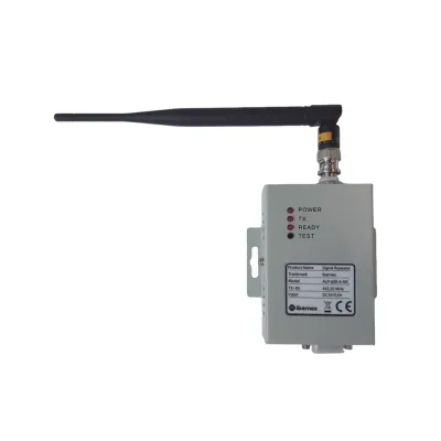 Repetidor y Amplificador de Señal Inalámbrico / Modulación FSK / Dimensiones 100x75x25 mm / Peso 0.24 kg / Alimentación 5 V CC o 220 V CA / ABS Antibacteriano