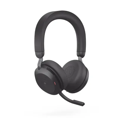 Diadema / Auricular Jabra Evolve2 75 Stereo / Bluetooth 5.2 + USB-A / ANC Avanzado / 8 Micrófonos MEMS (27599-999-999)