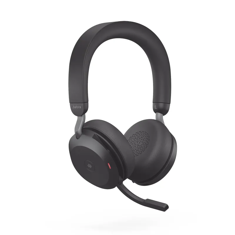 Diadema / Auricular Jabra Evolve2 75 Stereo / Bluetooth 5.2 + USB-A / ANC Avanzado / 8 Micrófonos MEMS (27599-999-999)