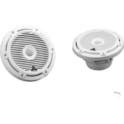 Par de Bocinas Náuticas JL Audio M3 / 6.5"/ Coaxiales / Rejilla Clásica Blanca / 60-70 W RMS / 4 Ω / LED RGB (Modelos Deportivos)