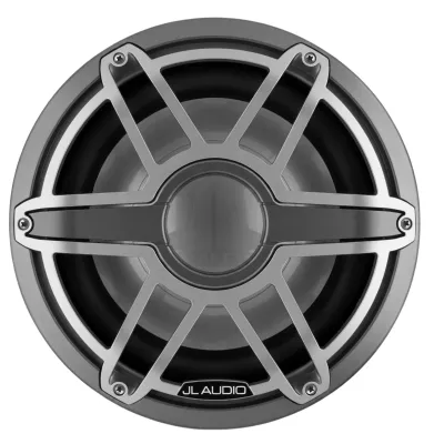 JL Audio M6 / Par de Altavoces Marinos / 7.7 Pulgadas (196 mm) / M6 Series / Rejilla Deportiva de Titanio / 100W RMS / 4 Ohmios / Tweeter de Seda de 1 Pulgada