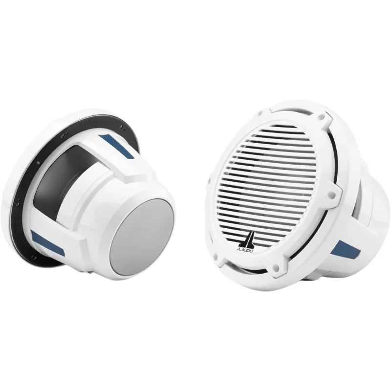 Subwoofer Náutico 10" / 250 W RMS / 4 Ohm / Cono de Polipropileno / Rejilla Clásica Blanca / Deflector Infinito o Caja Cerrada / Marino