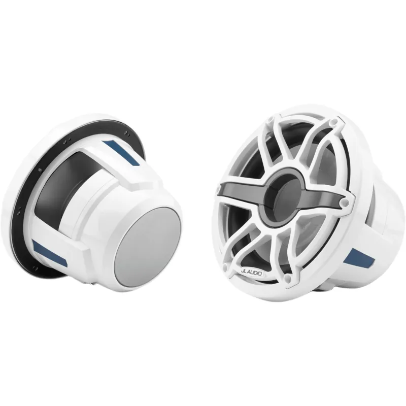 Subwoofer Náutico 10" / 250 W RMS / 4 Ohm / Polipropileno con Mica / Rejilla Deportiva Blanca / Deflector Infinito o Caja Cerrada / Marino