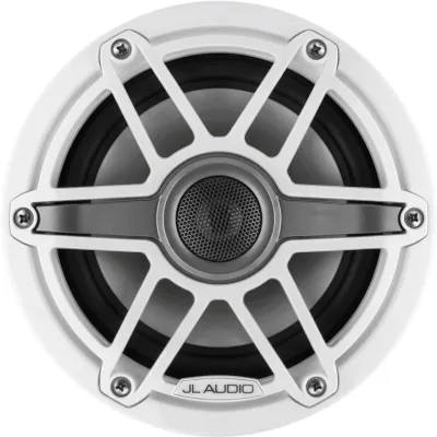 Par de Bocinas Náuticas / 6.5" Coaxiales / 75 W RMS / Polipropileno con Mica / Tweeter Cúpula de Seda / Rejilla Deportiva Blanca / 4 Ω / 89.5 dB
