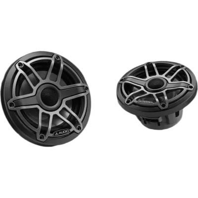 Par de Bocinas Náuticas JL Audio M6 / 6.5" / Coaxial / 75 W RMS / 89.5 dB / Rejilla Deportiva de Titanio / 4 Ω / 55 Hz-25 kHz
