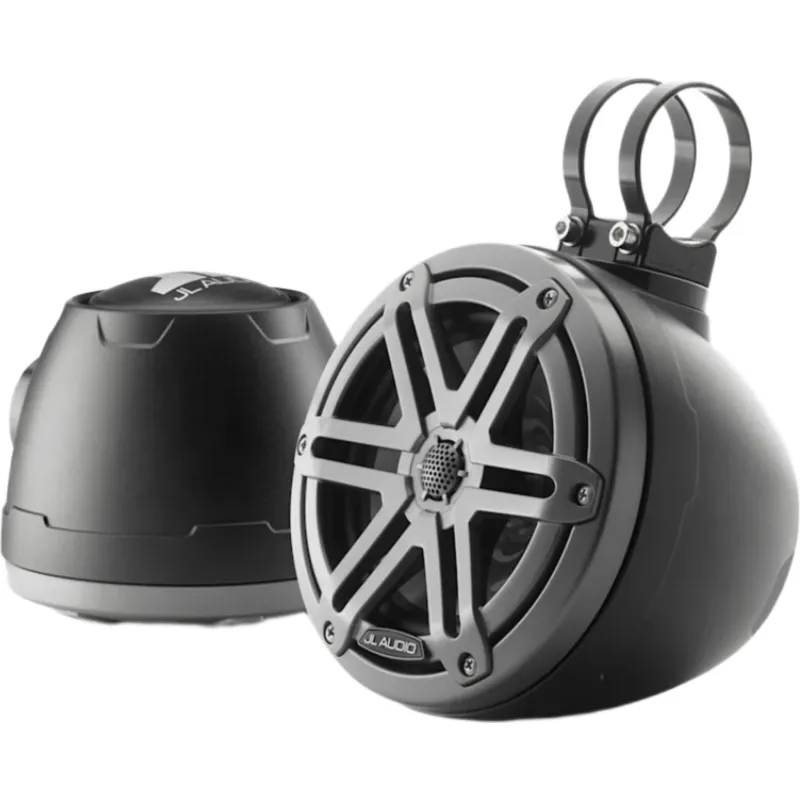 Par de Sistemas de Altavoz Coaxial Cerrado 6.5″ / 60 W RMS / 4 Ω / Sensibilidad 89.5 dB / Respuesta 100 Hz-25 kHz / Tweeter Cúpula de Seda 19 mm (0.75 in) / Cono Polipropileno Relleno de Mica / Rejilla Deportiva Gris / VeX M3