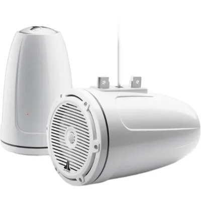 Par de Bocinas Cerradas para Torre / 7.7" (196 mm) / Coaxial Cerrado / 70 W RMS / 4 Ω / 55 Hz-25 kHz / Rejilla Clásica Blanca / Sin Iluminación LED