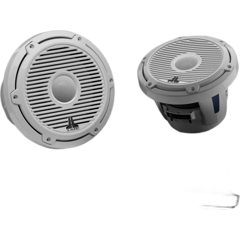 Par de Bocinas Náuticas Coaxiales / 8.8 in (224 mm) / Rejilla Clásica Blanca / 125 W RMS / 4 Ω / 38 Hz - 20 kHz / Sensibilidad 90.5 dB / Tweeter de Cúpula de Seda 32 mm (1.25 in) / Cono de Polipropileno con Mica / Sin Iluminación LED