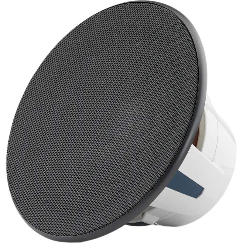 Subwoofer Náutico / 10" (254 mm) / Rejilla Luxe en Negro / Impedancia 4 Ohm / Potencia RMS 250 W / Sensibilidad 86.4 dB / Cono de Polipropileno Relleno de Mica Moldeado por Inyección / Deflector Infinito / Amplificación R