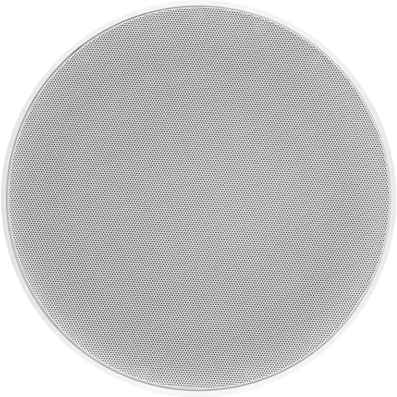 Subwoofer Náutico 10" / Rejilla Luxe Blanca / Deflector Infinito / 250 W RMS / 4 Ohm / Cono de Polipropileno Relleno de Mica / Sensibilidad 86.4 dB / Conexiones de Pala