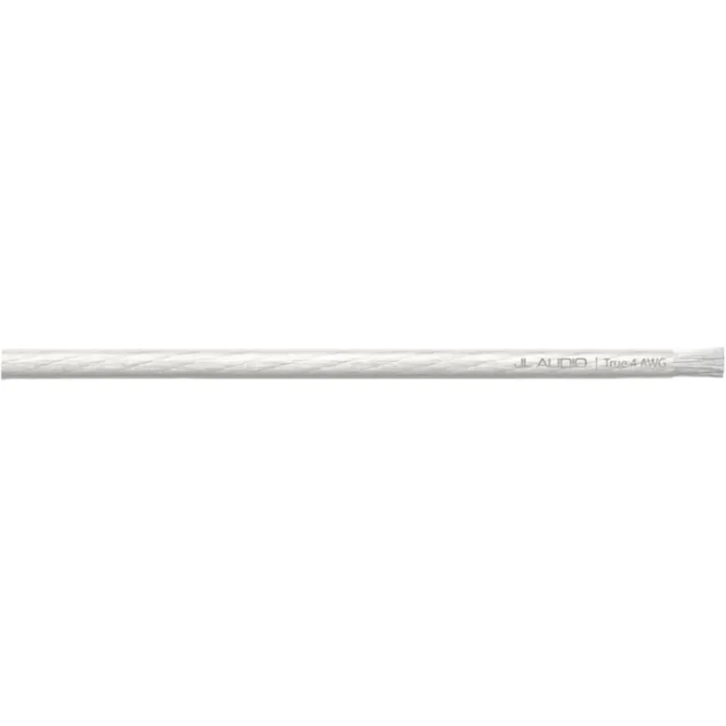 Cable de Alimentación para Amplificadores / 4 AWG Real / 100 pies (30.5 m) / Cobre OFC / 1,862 Filamentos / Cobre Estañado / Cubierta PVC Transparente / Hasta 100 A / Automotriz-Marina-Audio