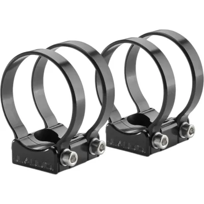 Accesorio de Montaje / Sistema Cerrado VeX™ / Montaje en Tubo 2.375 in (60.33 mm) / Soporte Giratorio / Perfil Bajo / Negro / Acero Inoxidable Grado Marino / Resistente a UV, Humedad y Corrosión / Juego para Dos Altavoces VeX