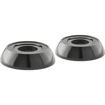 Accesorio de Montaje para Sistema Cerrado VeX / Montaje en Superficie / Aluminio Anodizado Negro / Base Giratoria 360° / Tornillo de Ajuste / Resistente a Corrosión y UV / Herrajes de Acero Inoxidable / Juego de 2 Soportes / Compatible con Alta