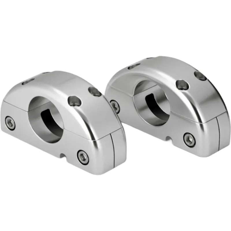 Accesorio de Montaje para Altavoz de Torre Cerrado / Montaje en Tubo 1.315" (33.4 mm) / Compatible con JL Audio ETXv2 y ETXv3 / Aluminio o Acero Inoxidable / Acabado Anodizado Marino / Tornillería Inoxidable / Instalación Horizontal o V