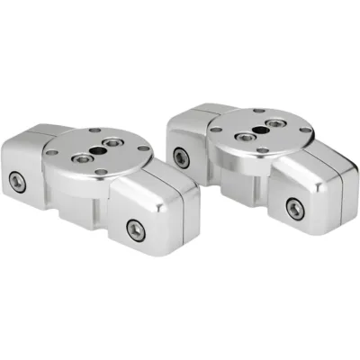Accesorio de Montaje para Altavoz de Torre Cerrado / Montaje en Superficie para Torre OEM MasterCraft / Compatible con Altavoces ETXv2 y ETXv3 / Modelos M880-M6-880, M770-M6-770 y MX770-M3-770 / Aluminio Mecanizado de Grado Marino / Acabado Anodizado Tran