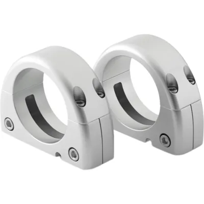 Accesorio de Montaje para Altavoz de Torre / Montaje en Tubo 3 in (76.2 mm) / Aluminio Grado Marino Mecanizado / Acabado Anodizado Transparente UV y Corrosión / Tornillería Acero Inoxidable / Compatible ETXv2 y ETXv3 / Par de Soportes