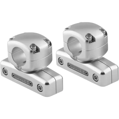 Accesorio de Montaje para Altavoz de Torre Cerrado / Montaje en Tubo Giratorio 1.315″ (33.4 mm) / Aluminio Grado Marino Mecanizado / Acabado Anodizado Transparente / Tornillería Acero Inoxidable / Giro Aproximado 334° / Compatible con JL