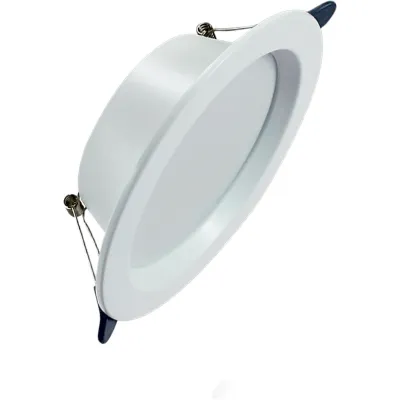 Luz LED Empotrable / Driver Integrado / 18 W / 1400 lm / Luz Fría 6500K - Luz Neutra 4000K / Ángulo 100° / IP20.