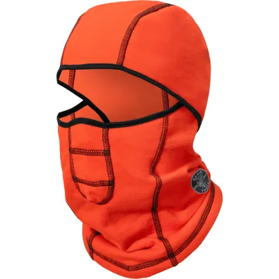 Pasamontañas Ignífugo FR CAT 3 / 33 Cal / Naranja / Mezcla Modacrílico, Algodón y Aramida 480 GSM / Cobertura de Cabeza, Cara y Cuello / Talla Única / Lavable en Máquina