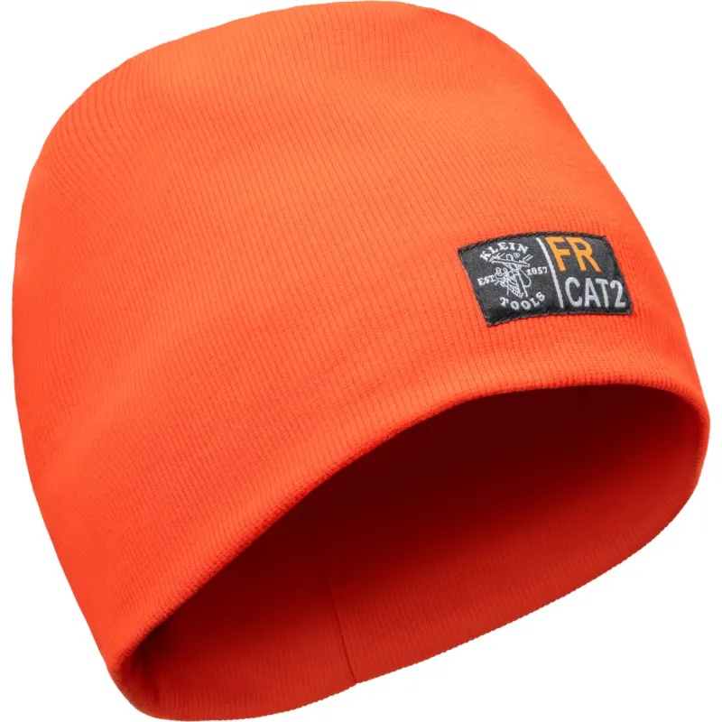 Gorro Ignífugo FR / Naranja / Modacrílico con Aramida y Tencel / Protección contra Arco Eléctrico y Fuego Repentino / Talla Única / Lavable en Máquina