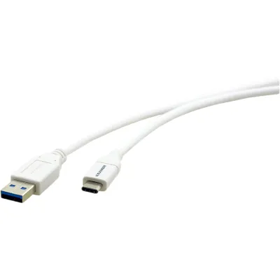 Cable USB 3.2 Gen-2 SuperSpeed+ | USB-C Macho a USB-C Macho | 10 Gbps | 4K@60 Video | 100W Power Delivery | K-Lock Integrado | Triple Blindaje | 0.9 m (3 ft)