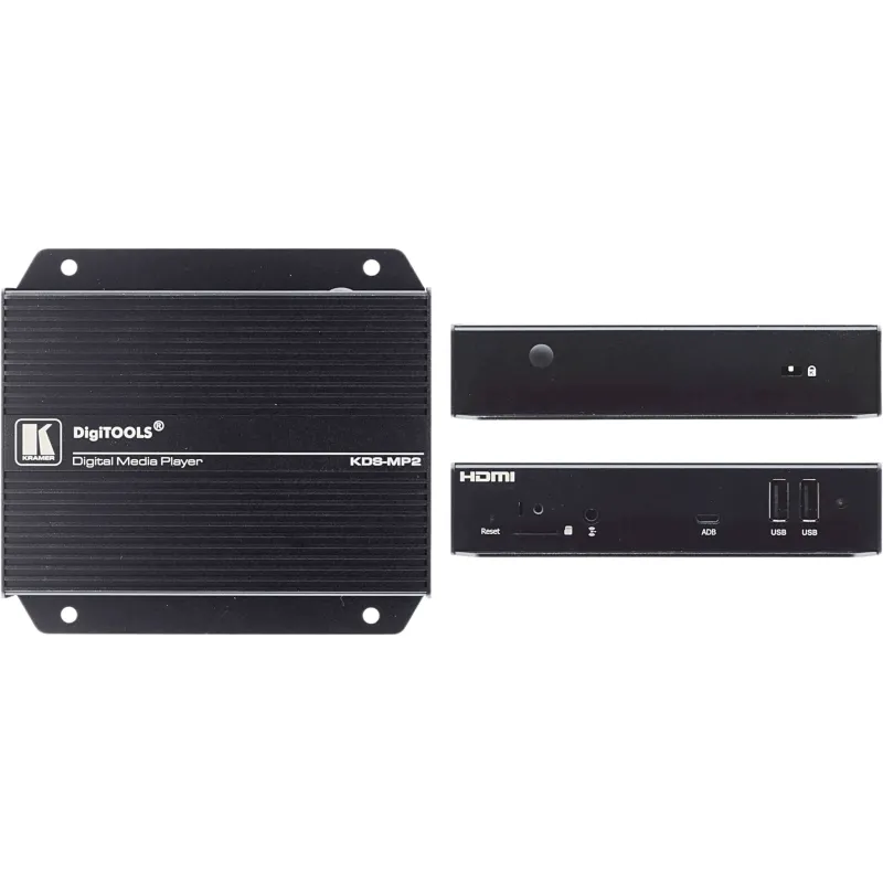 Reproductor Multimedia de Señalización Digital | LAN | 1080p HD | HDMI | 8GB Interno | Micro SD | SMIL 3.0 | NTP | VESA | DigiTOOLS | Dimensiones 13.90 cm x 12.90 cm x 3.10 cm (5.47 in x 5.08 in x 1.22 in)