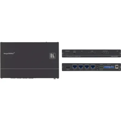 Distribuidor Extensor HDMI 1:4 | 4K60 4:2:0 | HDBaseT de Largo Alcance | 4 Salidas HDBaseT