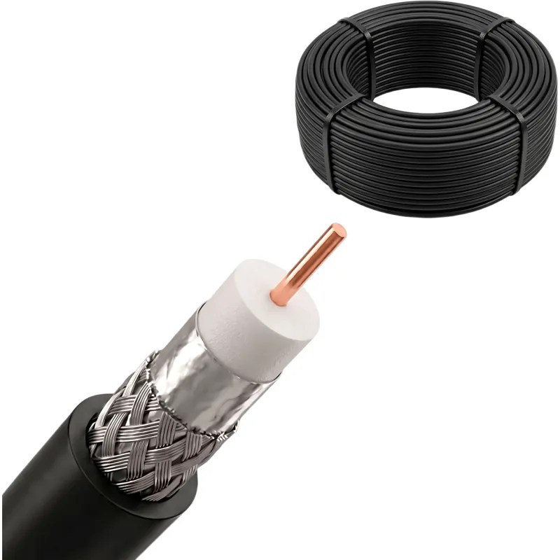 Rollo de 30 Metros de LP195 de 50 Ohms | Cable Coaxial Profesional