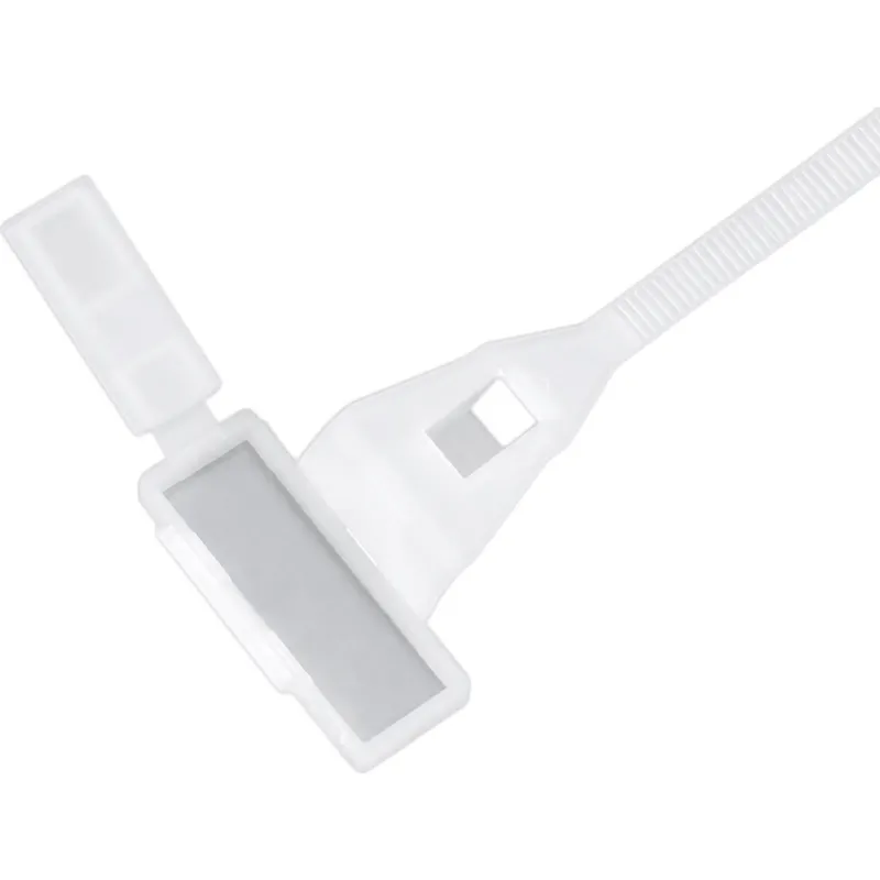 CINCHOS DE 4.8 X 200 MM BLANCOS CON ESPACIO PARA MARCAR PAQUETE DE 100 PIEZAS