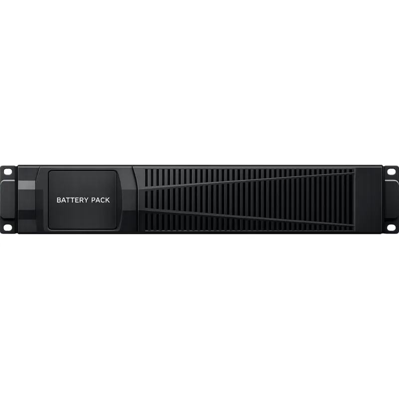 Módulo de Baterías Externo para UPS Online / 72 VDC / 12 Baterías VRLA 9 Ah / Rack-Torre 2U / Recarga 6-8 h / Chasis de Acero