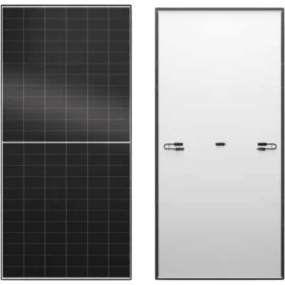 Panel Solar ANTIGLARE 650 W / LONGi Hi-MO X10 Guardian / Monocristalino BC-Cell / 24.1% Eficiencia / Vidrio Templado Baja Reflexión / 2382x1134x30 mm (93.8x44.6x1.2 in) / Garantía Potencia 30 Años