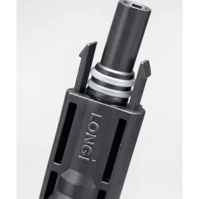 Conector Solar MC4 LONGi Sea-Shield / 1500 Vcc / 40 A (IEC) / 30 A (UL) / IP68 Sumergible 1.2 m (3.9 ft) / Doble Anillo de Sellado / Cable 4-6 mm²