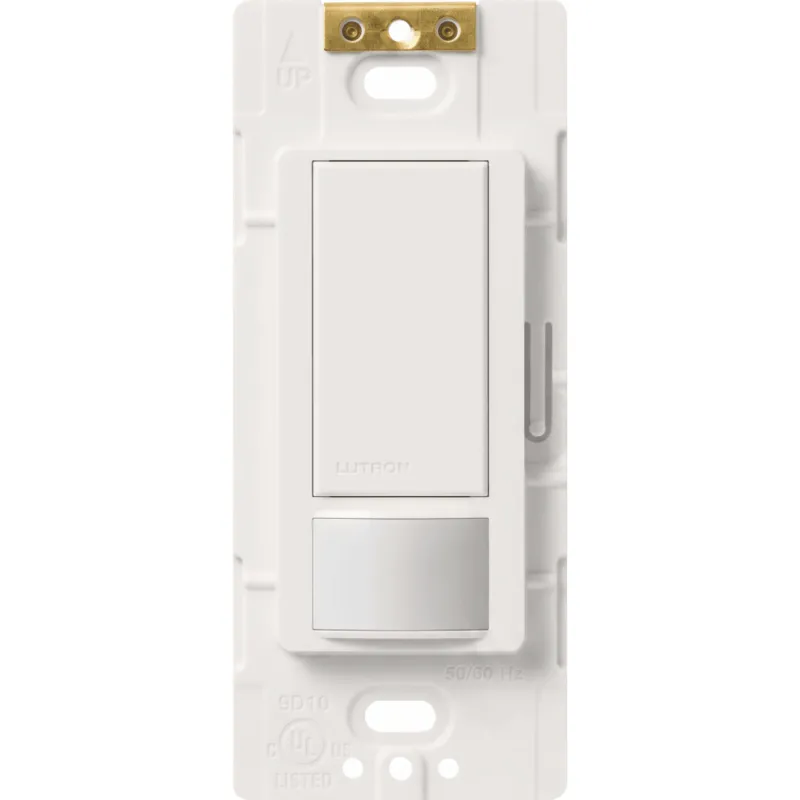 Apagador con sensor de ocupación y vacancia XCT para espacios pequeños, unipolar, 120 V, 2 A