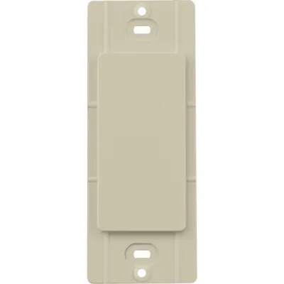 Inserto ciego para placa de pared Claro, acabado satinado, color CY, línea Lutron