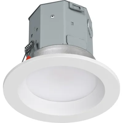 Lumaris Tunable White Recessed Downlight / 4 PULGADAS Canless / 1800 K - 4000 K CCT / 8.5 W / 800 Lumens / Flicker-Free Dimming 100% - 0.1% / Clear Connect - Type X Wireless