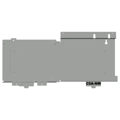 Chasis de audio para montar el sistema DVC y su teclado en gabinete CAB-5, incluye micrófono y compartimiento integrados
